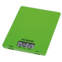 Bomann Balanza Digital de Cocina KW 1515 verde